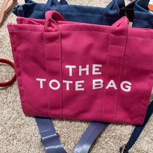 Pink Canvas Tote Bag – The Tote Bag